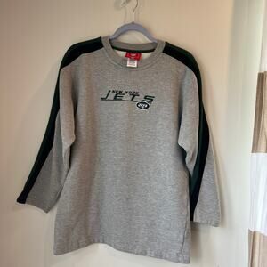 New York Jets Crew Neck Sweatshirt XL Youth